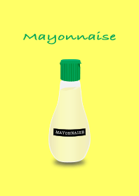Theme of mayonnaise (color of green)