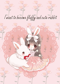 I want to become fluffy and cute rabbit