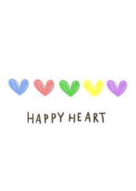 Five colors of heart