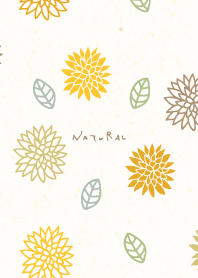 Japanese style flowers leaves4