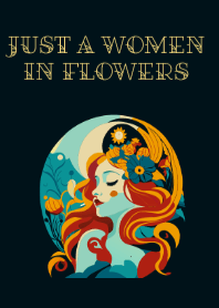Just a girl in flower