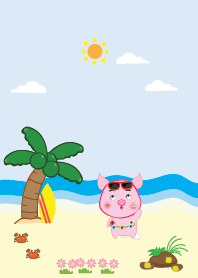 Simple sea pig theme