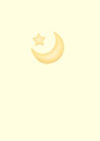 三日月と星