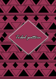 Tribal pattern -Pink-