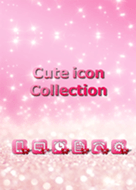 キラキラかわいいピンクアイコンの着せ替え Line 着せかえ Line Store