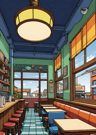 Cozy Coffee shop ADc556