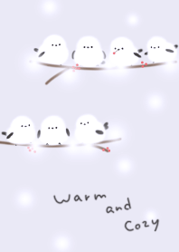 purple Fluffy Snow and shimaenaga 03_2