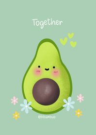 Avocado so cute
