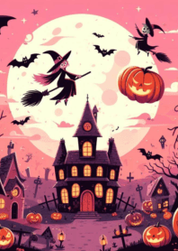 Happy halloween 2024 (pink) cute