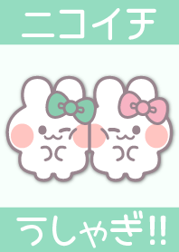 Nikoichi ushagi!!green pink[GN]