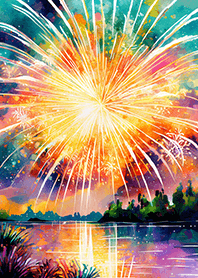 Beautiful Fireworks Theme#603