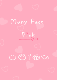 Many Face Pink