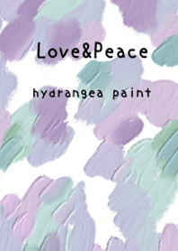 油畫藝術【hydrangea paint 34】