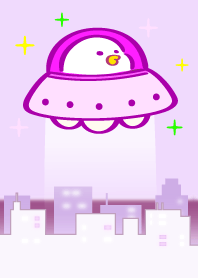 Bouli-G: UFO in City (PURPLE)