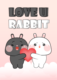 Black & White Rabbit With Love Theme(JP)