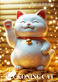 Wealth luck beckoning cat 37