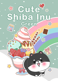 misty cat-Shiba Inu Galaxy sweets green7