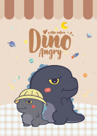 Angry Dino Kawaii Love Cutie