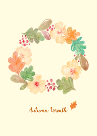 Autumn watercolor wreath_03