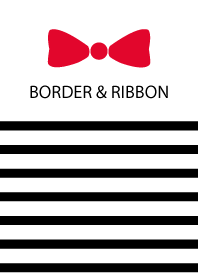 Black Border & Red Ribbon 9