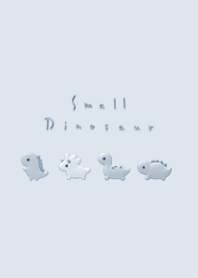 3d small dinosaur/pale blue gray