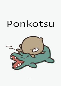 สีเทา : Everyday Bear Ponkotsu 4