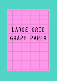 PINK-BLACK GRAPH PAPER/EMERALD GREEN