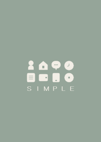 SIMPLE(beige green)V.686b