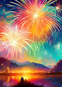 Beautiful Fireworks Theme#777