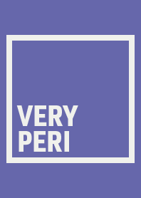 Fashion color "VERY PERI"