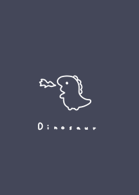 Yuru Dinosaur/ navy WH