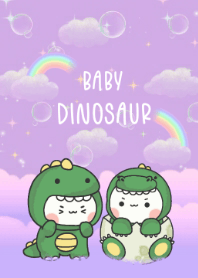 dinosaur soap bubble