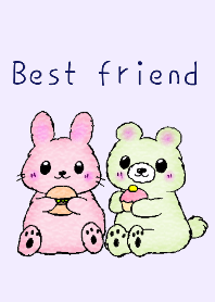 cute bear and rabbit Theme 2