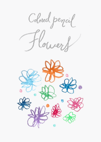 いろえんぴつの花*こどものお絵かき*修正版