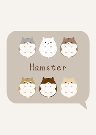 Super popular hamster collection-Brown