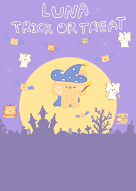 Luna trick or treat