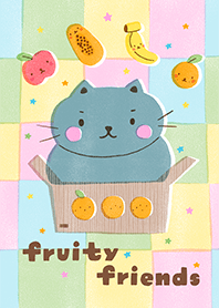 Fruity friends in summer