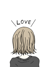 Simple and girl.LOVE.