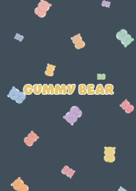 yammy gummy bear2 / indigo