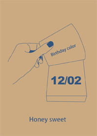 生日顏色 12月2日 簡單