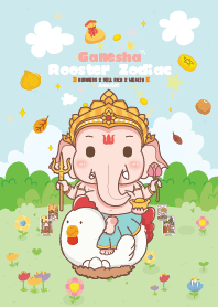 Ganesha & Rooster Zodiac x Business