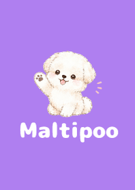 มอลทิพูสไตล์วาดมือ Purple 01