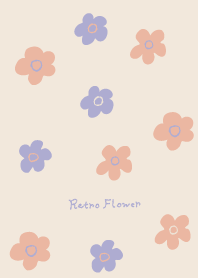 Retro flowers 03