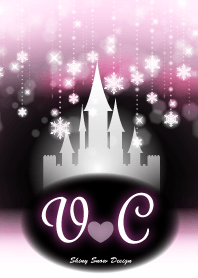 V&C-Initial-Snow Castle-Baby pink