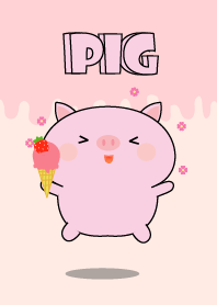 Simple Kawaii Pig Pig Theme