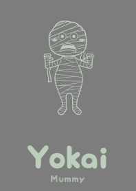 Yokai mummy Mouse gray