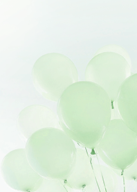 Dreamy Green Balloon