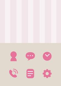 Simple icon(pink)