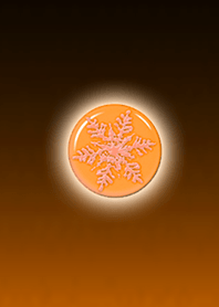 Hope crystal of snow