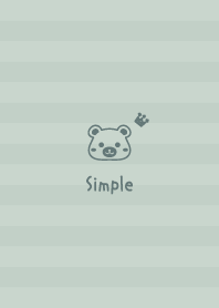 Bear Crown =Dullness Green= Border